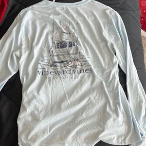 Vineyard vines size small light blue long sleeve